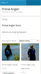 Mobile Screenshot of primalangler.com